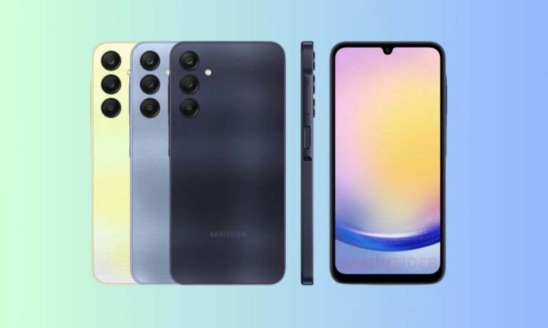 Samsung Galaxy A25 5G Promo mat
