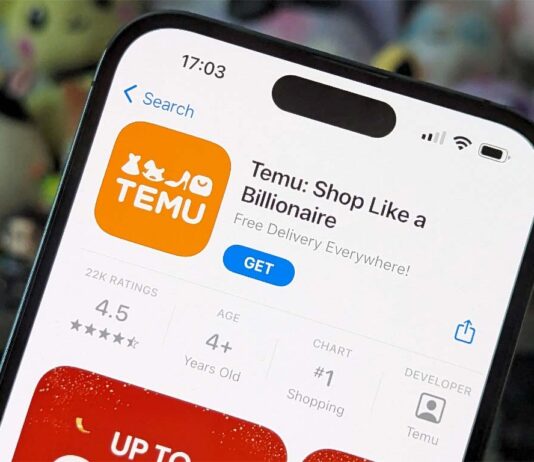 Temu Apple App Store