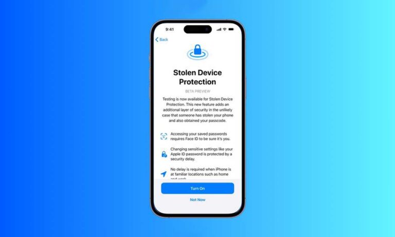 iOS 17.3 Stolen Device Protection