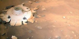 nasa mars wreckage