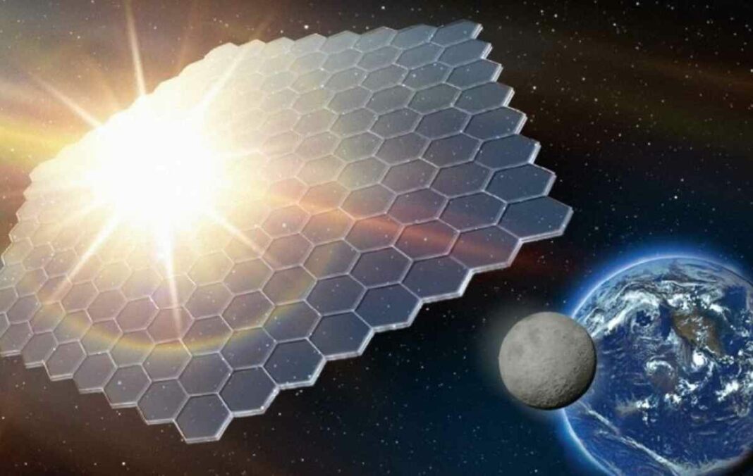 planetary sunshade