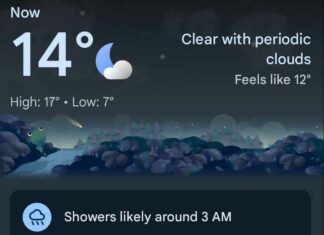 weather ui google
