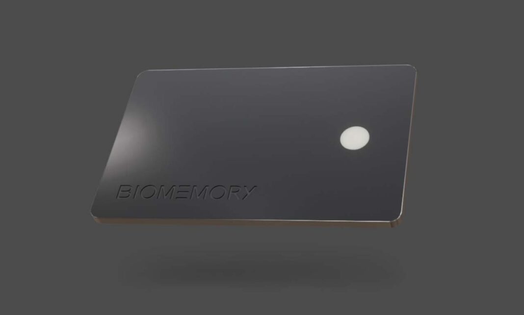 Biomemory DNA Memory Card