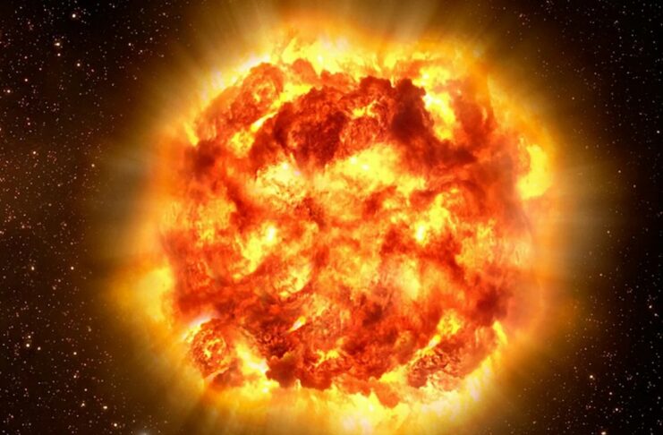 NASA: Δημοσίευσε την πρώτη εντυπωσιακή φωτογραφία αστέρα που εκρήγνυται ...