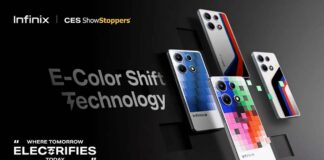 Infinix CES 2024 E-colour Shift