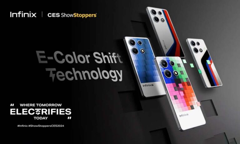 Infinix CES 2024 E-colour Shift