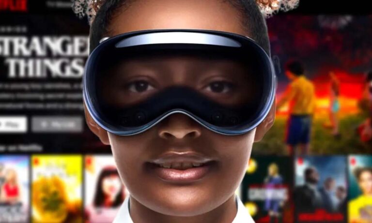 Netflix Apple Vision pro