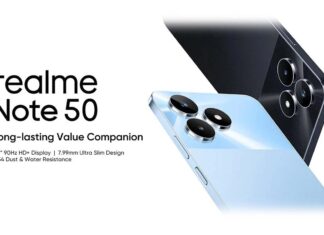 Realme Note 50 Teaser Leak