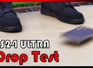 Samsung Galaxy S24 Ultra Drop Test Video