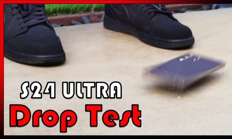 Samsung Galaxy S24 Ultra Drop Test Video