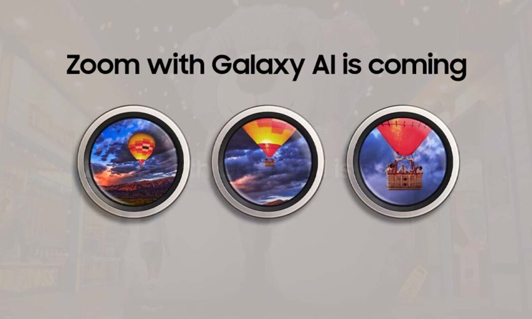 Samsung Galaxy S24 Zoom with AI