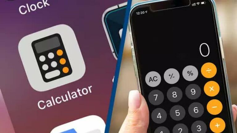 iPhone αριθμομηχανή