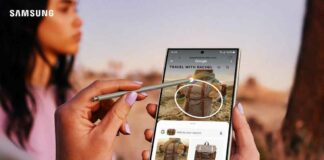 Samsung Galaxy S24 Ultra circle to search