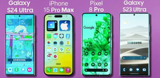 Galaxy S24 Ultra vs iPhone 15 Pro Max vs Pixel 8 Pro
