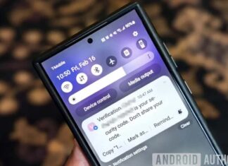 Android 15 2FA OTP Notification