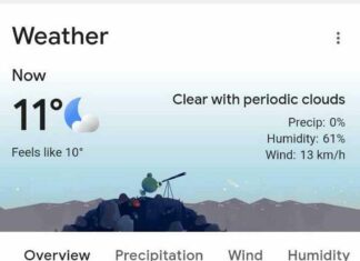 google weather