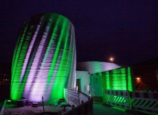 3D εκτυπωμένο κτίριο Ευρώπη The Wave House