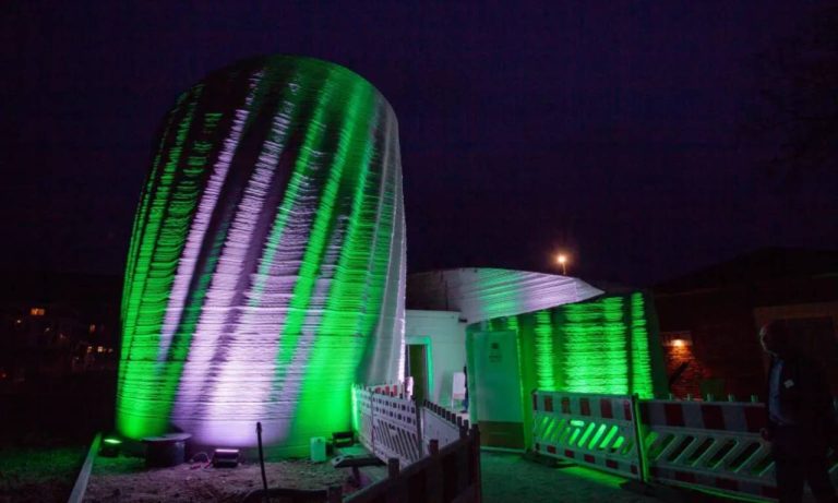 3D εκτυπωμένο κτίριο Ευρώπη The Wave House