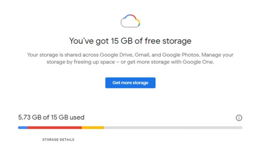 Google 15GB Free Δωρεάν