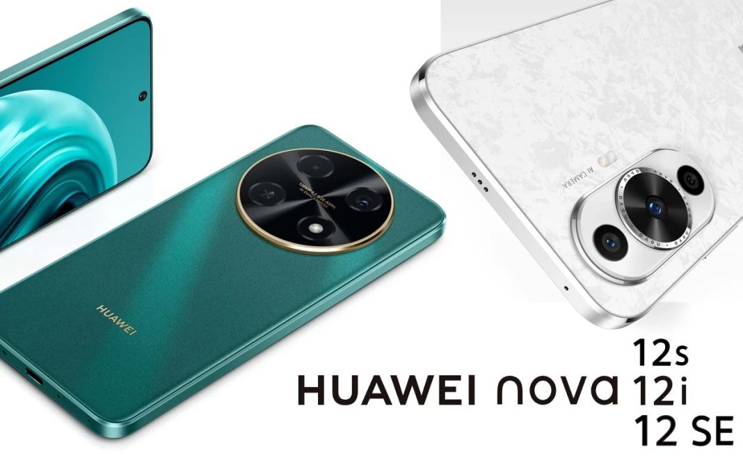 Huawei nova 12i 12s 12SE Launch Global