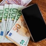 Counting Euro currency on a phone
