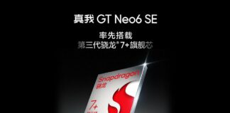 Realme GT Neo 6 SE Snapdragon 7+ Gen 3