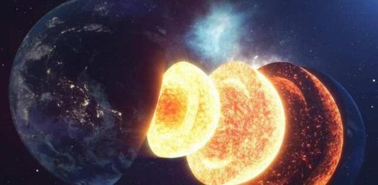 σύγκρουση της Γης πυρήνας