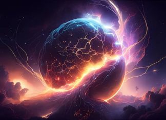 Αστραπές αστραπή πλανήτες ζωή