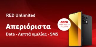vodafone red unlimited