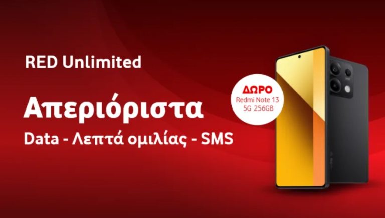 vodafone red unlimited
