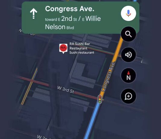 Google Maps 3D Navigation
