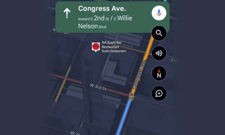 Google Maps 3D Navigation