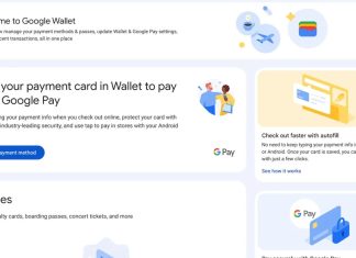 Google Wallet Web