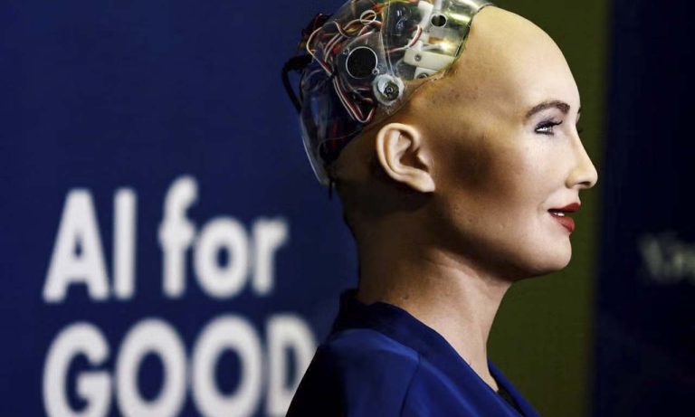 AI ρομπότ Sophia Κρήτη