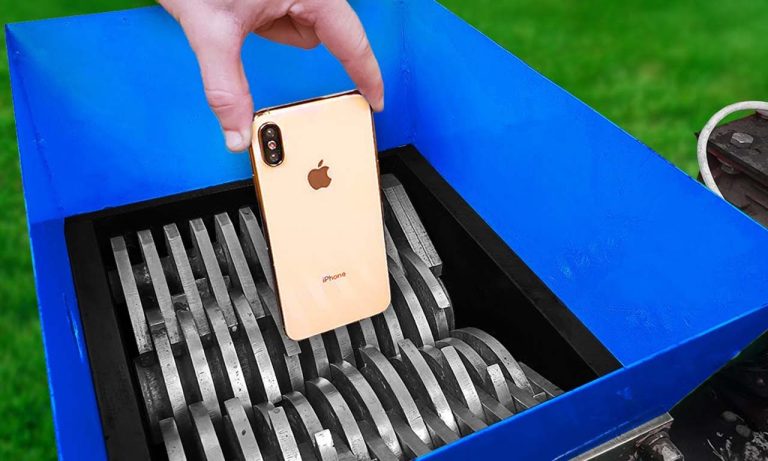 iphone shredding