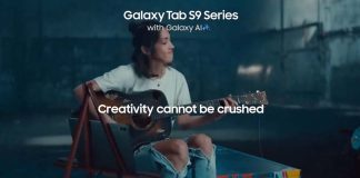 Samsung Galaxy Tab S9 Apple Ad