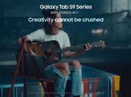 Samsung Galaxy Tab S9 Apple Ad F