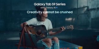 Samsung Galaxy Tab S9 Apple Ad F