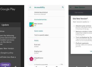 ψεύτικη ενημέρωση Google Play Store antidot