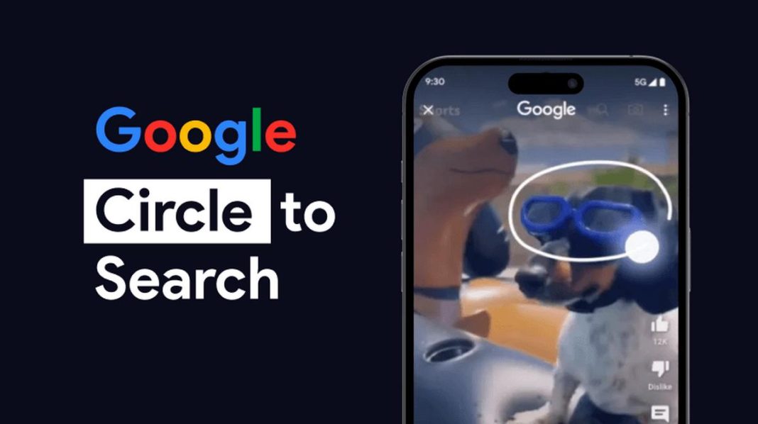 google circle to search