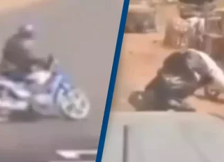 Google Street View μοτοσικλετιστή