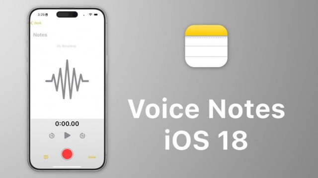 ios 18 AI notes