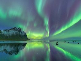 Βόρειο Σέλας Μάτια Smartphone βόρειου σέλαος