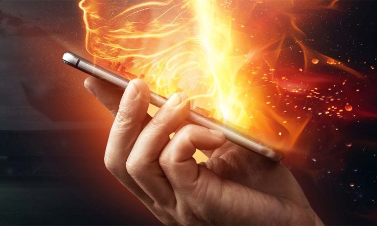smartphone ψύξη ψύξουμε υπερθερμασμένο