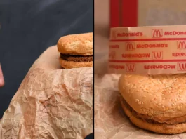Άνδρας κράτησε το burger τον McDonald’s που είχε πάρει το 1995 για να δει τι θα γίνει McDonald's