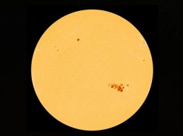 Μπορείτε από σήμερα να δείτε την μεγαλύτερη ηλιακή κηλίδα των τελευταίων δεκαετιών