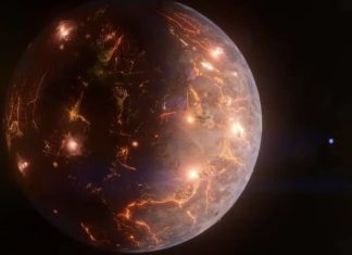 πλανήτης εκρήγνυται