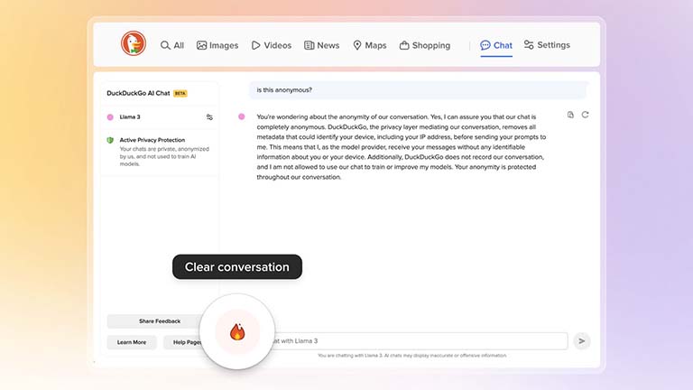 DuckDuckGo AI Chat