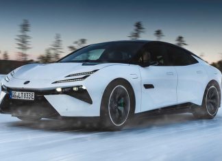 Lotus Emeya φόρτιση ηλεκτρικό όχημα