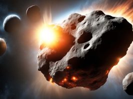 huge asteroid near hits earth αστεροειδής 2024 MK